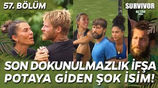 SURVIVOR ALL STAR 2024 SON DOKUNULMAZLIK İFŞA OLDU KONSEYDE ŞOK EDEN OLAY 57 BÖLÜM CANLI İZLE TV 8 [upl. by Acilejna600]