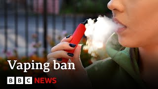 Vaping What are the medical impacts  BBC News [upl. by Hgielrebmik73]