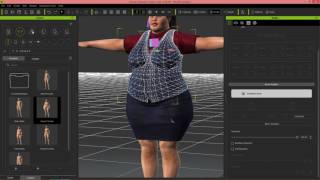 Character Creator 15 Tutorial  Editing Clothing Mesh [upl. by Inimak]