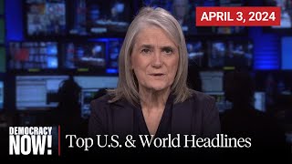 Top US amp World Headlines — April 3 2024 [upl. by Carmelina131]