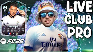 🔴LIVE FC 25 FR ON MONTE DIV ÉLITE amp CLUB PRO 💎 [upl. by Ailla732]