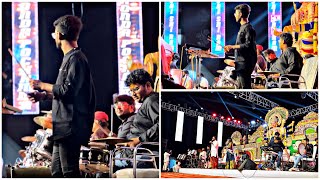 Boina Sai Yadav event at kondapochamma temple drummer Chakri amp Karthik 2024 viral drum video [upl. by Lotty]