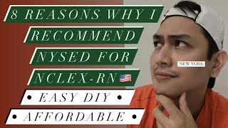 8 Reasons why I recommend NYSED  DIY NCLEXRN  NYBON  Pinoy Nurse [upl. by Eerrahs]