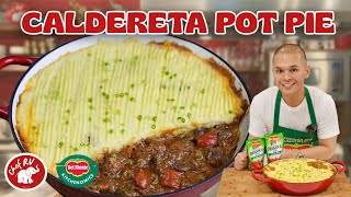 DEL MONTE CALDERETA POT PIE ❤️ Ang favorite dish mo na mas pinabongga [upl. by Ogait]