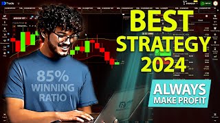 The Best And Most Profitable Binary Option Strategy 2024  Bollinger Bands Crossing Trading Strategy [upl. by Dnilasor35]