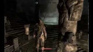 Skyrim  Dimhollow Crypt Walkthrough  Crom ep 24 [upl. by Airdnas]