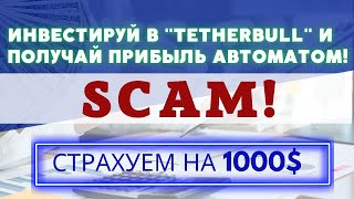 Инвестируй в quotTetherBullquot и получай прибыль автоматом Страхуем на 1000 [upl. by Emmett]