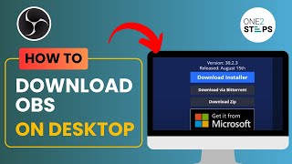 How to Download OBS Studio  Install OBS for Streaming and Recording 2024 [upl. by Okimik]