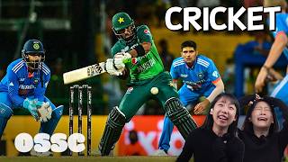 Korean Girls React To Cricket Insane Moments  𝙊𝙎𝙎𝘾 [upl. by Prudhoe]