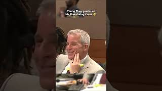 Young Thug Dancing and Gassing up his Halftime flow during Court youngthug court courtroom case [upl. by Dolores967]