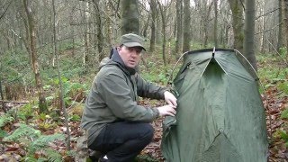 Vango Ultralight 100 one man tent and some Jack Pyke hide netting  ideal for wild camping [upl. by Merras]