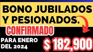 un grupo de jubilados y pensionados recibirán el bono de 55000 más 22000 fecha de cobro [upl. by Nawuj10]