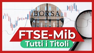 ANALISI TITOLI DEL FTSE MIB 🇮🇹📈 in borsa con MAC Trader [upl. by Elysha584]