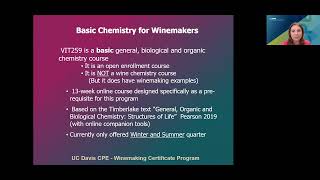 Winemaking Certificate Information Session [upl. by Enelloc]