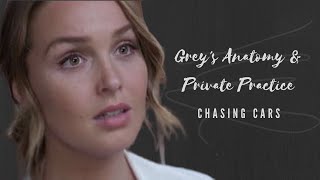 Greys Anatomy amp Private Practice  Chasing Cars Spanish version [upl. by Bremer]