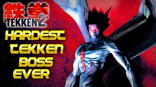 The Hardest Bossfight In Tekken History T2 Arcade Version Kazuya [upl. by Navinod]