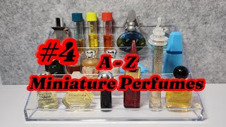 A  Z Miniature Perfumes 4 [upl. by Damara356]