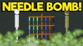 I Created A Needle Bomb That Creates Zombies amp Melts People in People Playground [upl. by Scharff]