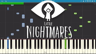 Little Nightmares OST  The Death Waltz  Piano Tutorial [upl. by Celeski175]