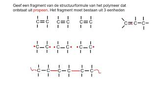 Hoe teken ik de structuurformule van een polymeer additiepolymeren kort [upl. by Blakely]