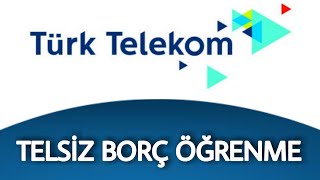 Türk Telekom Telsiz Kullanım Borcu Nasıl Öğrenilir [upl. by Bezanson]