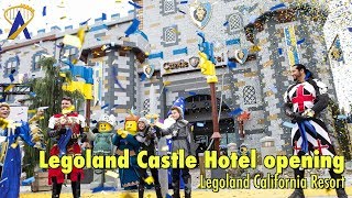 Legoland Castle Hotel Opening Ceremony in California [upl. by Suoilenroc]