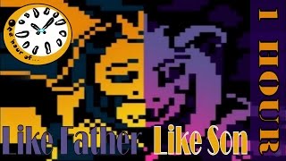 Like Father Like Son Asgore  Asriel Remix 1 hour  One Hour of [upl. by Danforth52]