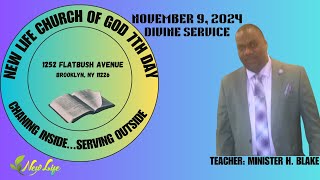 November 9 2024Sabbath Service [upl. by Nale314]