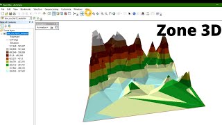 Réaliser une carte 3D dans ARCGIS Arcscene [upl. by Clynes]