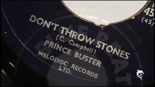 Prince Buster  Dont Throw Stones 1966 Blue Beat 343 A [upl. by Dlonyer720]