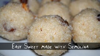 Easy Sweet made with Semolina [upl. by Ramberg24]