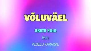 Võluväel  Grete Paia karaoke video [upl. by Philps140]