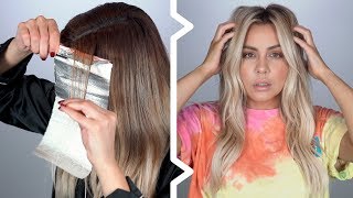 Pro Balayage Tutorial at home  Step by Step How I do My Hair [upl. by Elenore890]