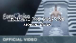 Sergey Lazarev  You Are The Only One  Slowed Down [upl. by Nylknarf631]