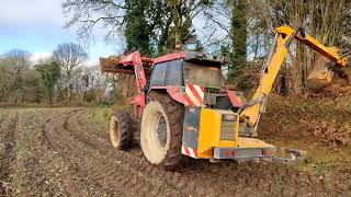 ⚠️ Epareuse 2022 Case IH 5140 à lépareuse ⚠️🚜🌿 [upl. by Hertzog]