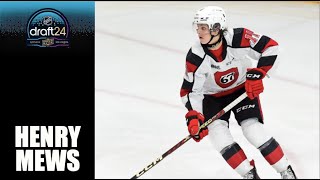 2024 NHL Draft  Henry Mews  2324 Highlights [upl. by Standish]