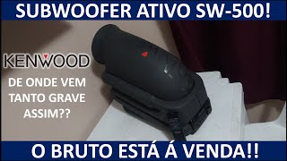 Subwoofer ativo Kenwood SW500 Á venda [upl. by Garda460]