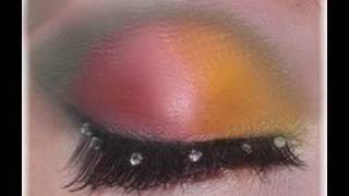 FRESH amp FRUITY MANGO Eye Makeup Tutorial [upl. by Incrocci]