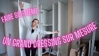 Comment créer un dressing sur mesure dans une chambre Faire un dressing soimême cest possible 22 [upl. by Finlay]