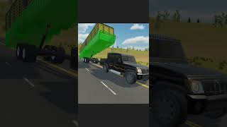 bolero camper ke pichhe trolley in Indian vehicles simulator 3d game shorts bolerocamper gaming [upl. by Michelsen663]