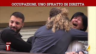 Occupazioni uno sfratto in diretta [upl. by Courtland]