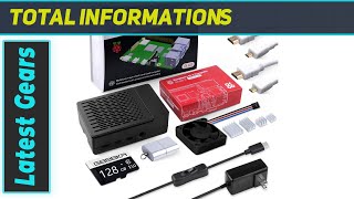 Ultimate Raspberry Pi 4 8GB Starter Kit  Unboxing amp Setup [upl. by Eilrahc]