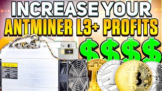 Antminer l3  Profit BOOST With One Simple STEP [upl. by Crisey73]