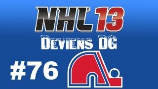 NHL 13 Quebec Commentary  Deviens DG quotNordiquesquot Ep76  Série vs Sens [upl. by Redmund]