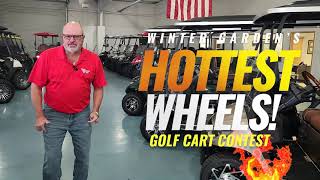 Winter Gardens Hottest Wheels Golf Cart Event Powered by Giant Specialty Vehicles [upl. by Shurlock]