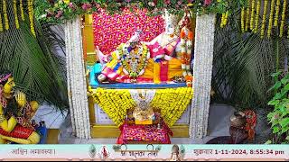 🔴 Live Darshan  Shree Bhalka Temple Krishna Dham 01November 2024 [upl. by Sessler]