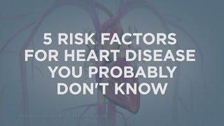 5 Risk Factors for Heart Disease  CedarsSinai [upl. by Retluoc285]