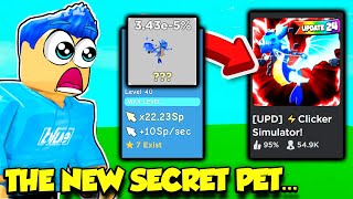 He Traded Me THE NEW SECRET In Clicker Simulator Beach Island Update And ITS INSANE Roblox [upl. by Dnama]