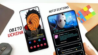 Best Anime Customization For XiaomiRedmiPoco Devices  Obito Uchiha Setup  NixAndrow [upl. by Gerbold]