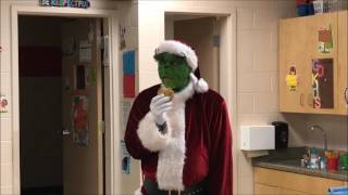 The Grinch invades Woodlawn Elementary [upl. by Ehsom]